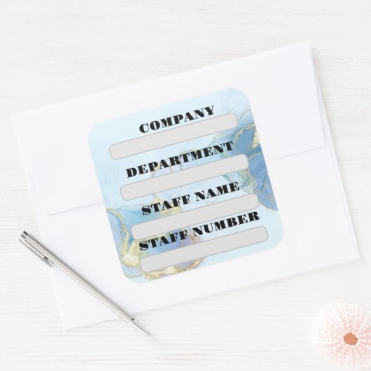 Aufkleber (Umschlag)