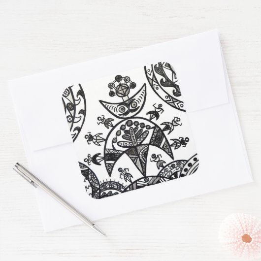 Aufkleber (Umschlag)