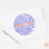 Aufkleber (Umschlag)