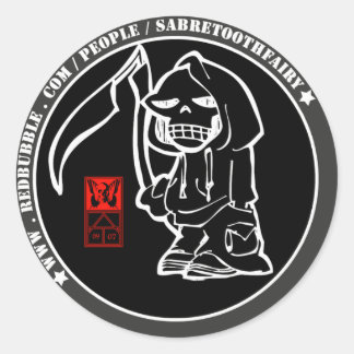 Aufkleber2 Runder Aufkleber
