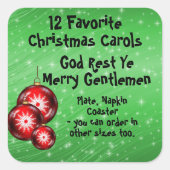 Aufkleber 12 Favoritenkarolen - 6 (Vorderseite)