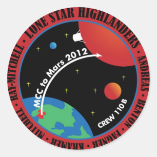 Aufkleber 2011 der Mars-101