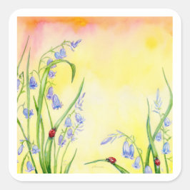 Aufkleber "Abend Bluebells"
