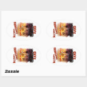 Aufkleber Allbot Brothers Band/Bobs Saucer Repair (Blatt)