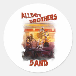 Aufkleber Allbot Brothers Band/Bobs Saucer Repair