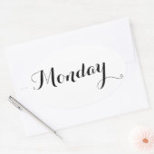 Aufkleber am Wochenende: Montag (Umschlag)