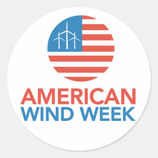 Aufkleber - American Wind Week
