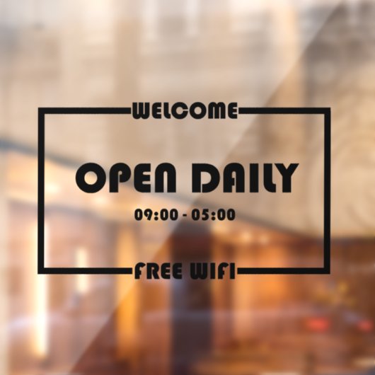 Aufkleber an der Fenstertür (Blatt 2)