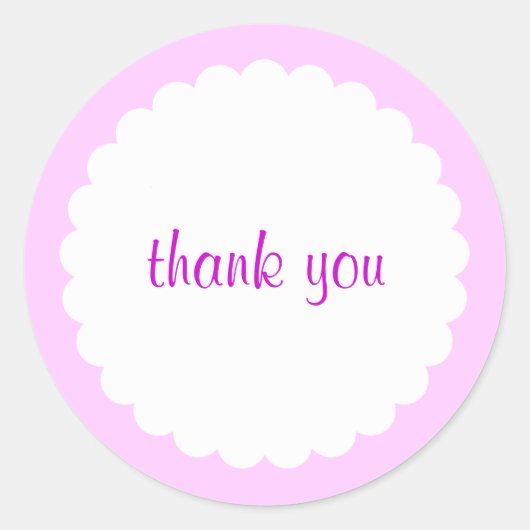 Aufkleber an der Kante (Vorderseite)