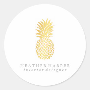 Aufkleber - Ananas