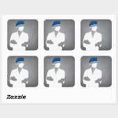 Aufkleber Anästhesist (Blatt)