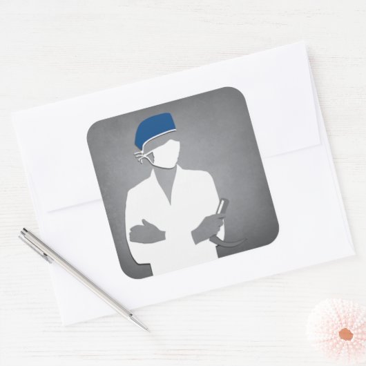 Aufkleber Anästhesist (Umschlag)