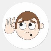 Aufkleber anhören (Vorderseite)