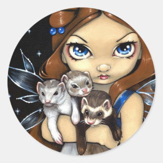 Aufkleber "Armful of Ferrets"