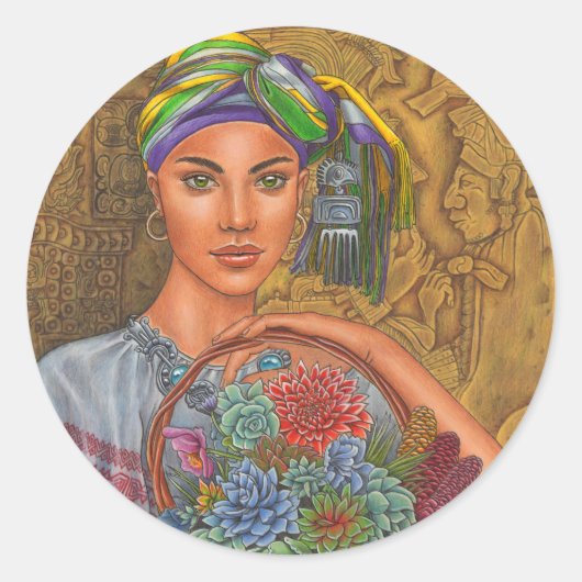 Aufkleber "Artisans: Korbweide" (Vorderseite)