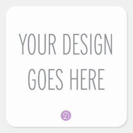 Aufkleber auf dem Platz (1,5" oder 3")