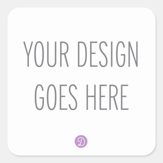 Aufkleber auf dem Platz (1,5" oder 3") (Vorderseite)