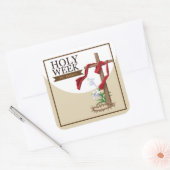 Aufkleber auf dem Platz der Heiligen Woche (Umschlag)