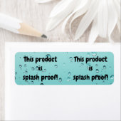 Aufkleber auf dem Siegel für die Packung (Insitu)