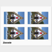 Aufkleber auf Madeira (Blatt)