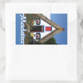 Aufkleber auf Madeira (Tasche)