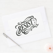 Aufkleber aufhalten (Umschlag)