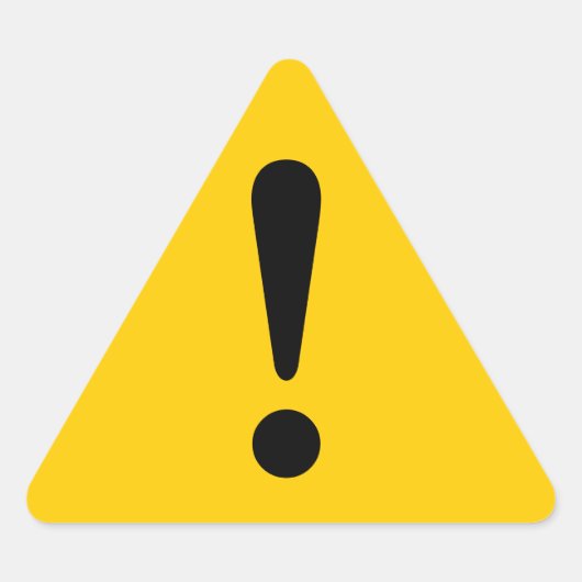 Aufkleber Aufkleber Ausrufeausrüstung (Vorderseite)