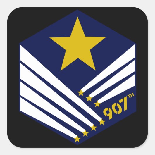 Aufkleber aus dem 907. Wappen (ohne Not) (Vorderseite)