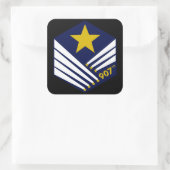 Aufkleber aus dem 907. Wappen (ohne Not) (Tasche)