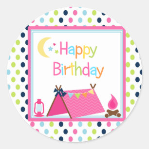 Aufkleber aus glühendem Party