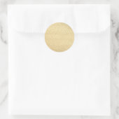 Aufkleber aus Mattgold (Tasche)