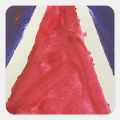 Aufkleber aus Rotdreieck (Vorderseite)