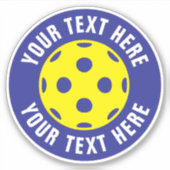 Aufkleber aus Vinylleder, für den runden Bereich (Vorderseite)