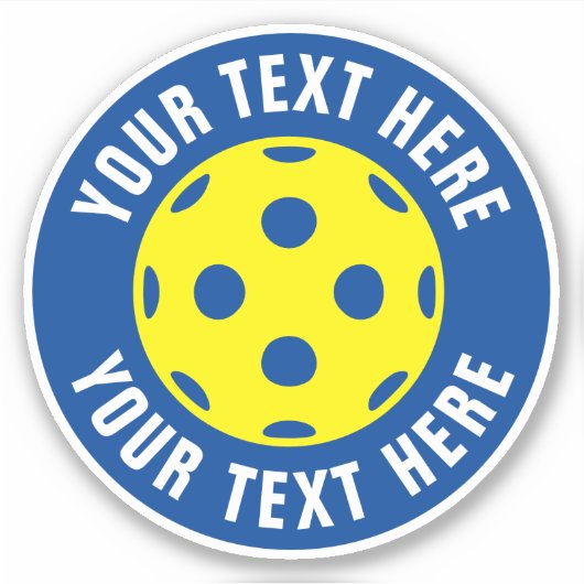 Aufkleber aus Vinylleder mit benutzerdefiniertem T (Vorderseite)