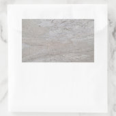 Aufkleber aus weißem Marmor (Tasche)