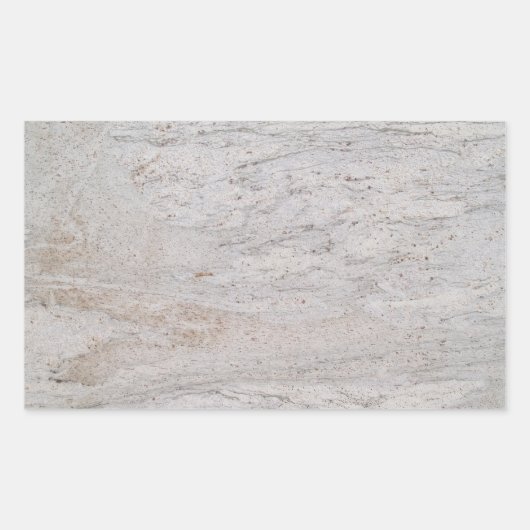 Aufkleber aus weißem Marmor (Vorderseite)