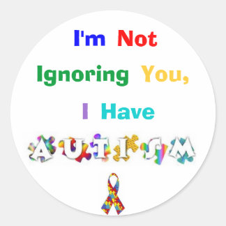 Aufkleber "Autism Rainbow"