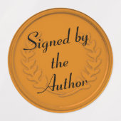 Aufkleber Autor signierte Exemplare (Design 1)