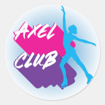 Aufkleber "Axel club"
