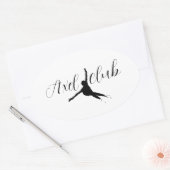 Aufkleber "Axel club" Abbildung Skaten (Umschlag)