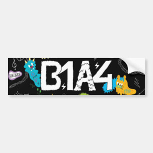 Aufkleber B1A4 Autoaufkleber