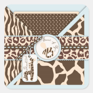 Aufkleber B des Safari-Jungen-TY