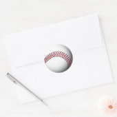 Aufkleber/Baseball Runder Aufkleber (Umschlag)