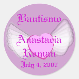 Aufkleber "Bautismo" individuell anpassen