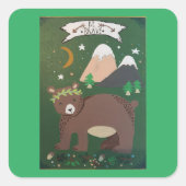 Aufkleber "Be Brave" (Vorderseite)