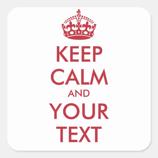 Aufkleber behalten - personalisierter Text (Vorderseite)