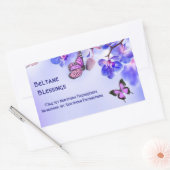 Aufkleber: Beltane Segnungen Rechteckiger Aufkleber (Umschlag)