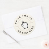 Aufkleber - Benutzerdefiniert (Bild/Text hinzufüge (Umschlag)