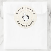 Aufkleber - Benutzerdefiniert (Bild/Text hinzufüge (Tasche)