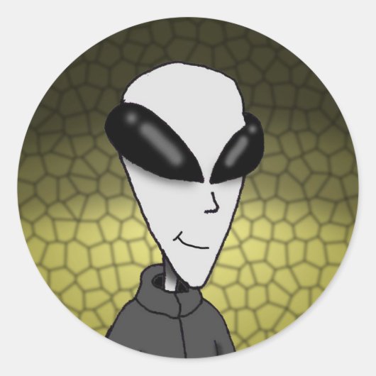 Aufkleber - Bereich 51 Verfolgen Sie den Techniker (Vorderseite)